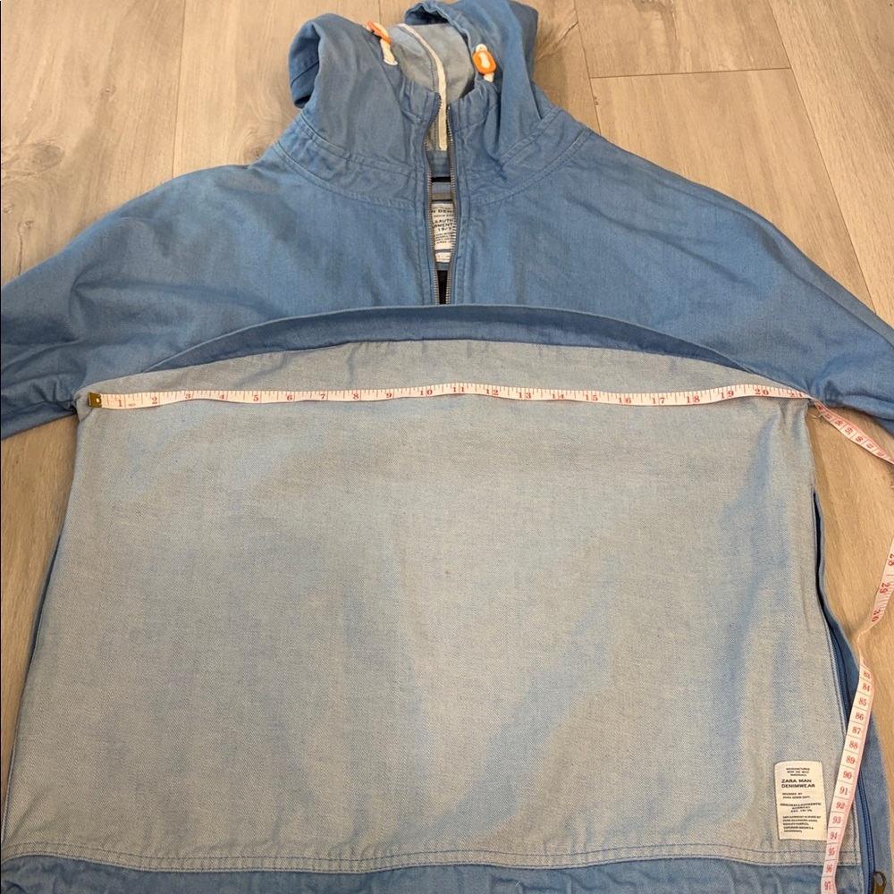 Zara Light Blue Denim Jacket - Picture 9 of 9